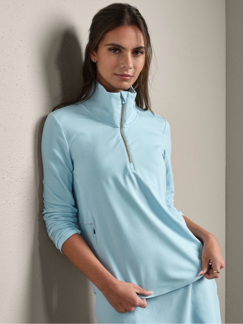 RHONE Course to Court 1/4 Zip size XS